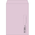 【既製品】角2(240x332mm)（〒枠なし）