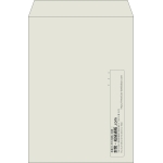 【既製品】角2(240x332mm)（〒枠なし）