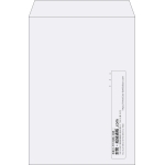 【既製品】角2(240x332mm)（〒枠なし）
