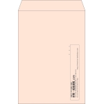 【既製品】角2(240x332mm)（〒枠なし）