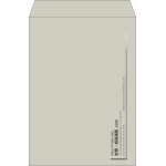 【既製品】角2(240x332mm)（〒枠なし）