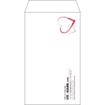 【既製品】角8(119x197mm)（〒枠なし）