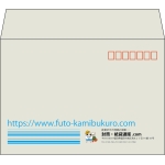 【既製品】洋2(162x114mm)（〒枠あり）