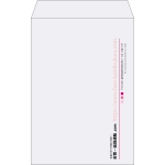 【既製品】角20(229x324mm)（〒枠なし）
