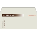 【既製品】洋4(235x105mm)（〒枠あり）