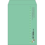 【既製品】角2(240x332mm)（〒枠なし）