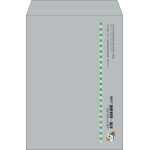 【既製品】角2(240x332mm)（〒枠なし）