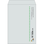 【既製品】角2(240x332mm)（〒枠なし）