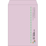 【既製品】角2(240x332mm)（〒枠なし）