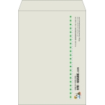 【既製品】角2(240x332mm)（〒枠なし）