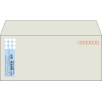 【既製品】洋4(235x105mm)（〒枠あり）