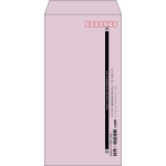 【既製品】長3(120x235mm)（〒枠あり）