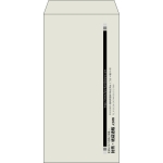 【既製品】長3(120x235mm)（〒枠なし）