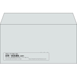 【既製品】洋長3(235x120mm)（〒枠なし）