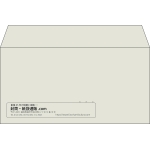 【既製品】洋長3(235x120mm)（〒枠なし）