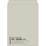 【既製品】角0(287x382mm)（〒枠なし）