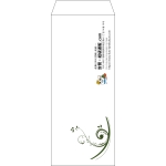 【既製品】長2(119x277mm)（〒枠なし）