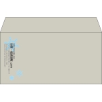 【既製品】洋長3(235x120mm)（〒枠なし）