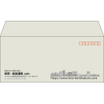 【既製品】洋4(235x105mm)（〒枠あり）