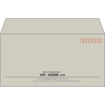 【既製品】洋長3(235x120mm)（〒枠あり）