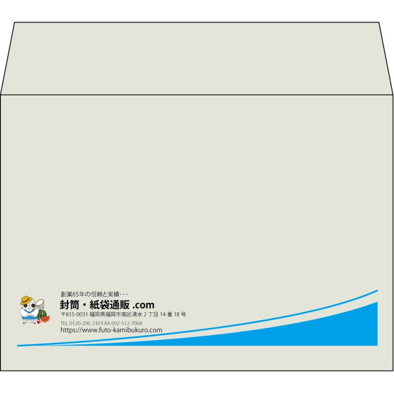 【既製品】洋2(162x114mm)（〒枠なし）