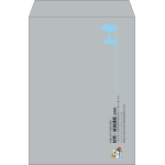 【既製品】角2(240x332mm)（〒枠なし）
