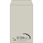 【既製品】角8(119x197mm)（〒枠なし）