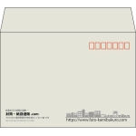 【既製品】洋2(162x114mm)（〒枠あり）