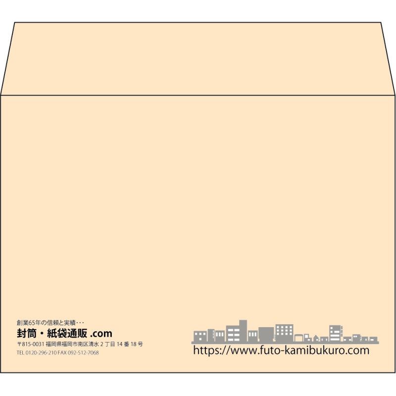 【既製品】洋2(162x114mm)（〒枠なし）