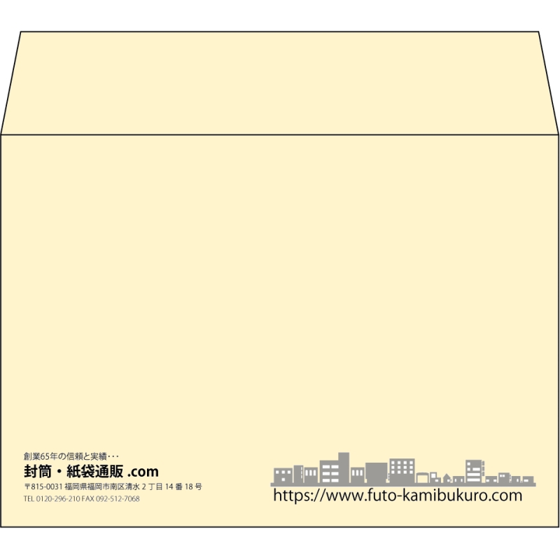 【既製品】洋2(162x114mm)（〒枠なし）