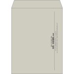 【既製品】角3(216x277mm)（〒枠なし）