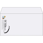 【既製品】洋長3(235x120mm)（〒枠なし）