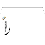 【既製品】洋長3(235x120mm)（〒枠なし）