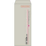 【既製品】長40(90x225mm)（〒枠あり）