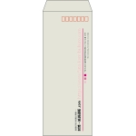 【既製品】長40(90x225mm)（〒枠あり）