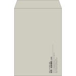 【既製品】角20(229x324mm)（〒枠なし）