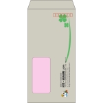 【既製品】長3窓付き(120x235mm)（〒枠あり）