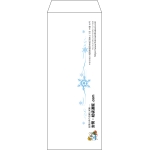 【オリジナル封筒】長40窓付き(90x225mm)(〒枠なし)