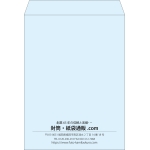 【既製品】角0(287x382mm)（〒枠なし）