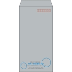 【既製品】長3(120x235mm)（〒枠あり）