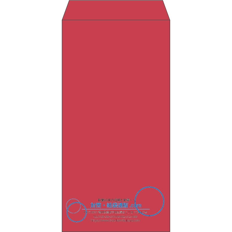【既製品】長3(120x235mm)（〒枠なし）