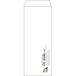 【オリジナル封筒】長40窓付き(90x225mm)（〒枠なし）