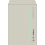 【既製品】角1(270x382mm)（〒枠なし）