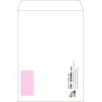 【オリジナル封筒】角2窓付き(240x332mm)（〒枠なし）