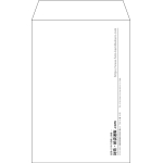 【既製品】角7(142x205mm)（〒枠なし）