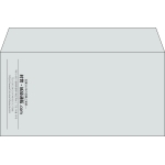 【既製品】洋長3(235x120mm)（〒枠なし）