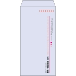 【既製品】長3(120x235mm)（〒枠あり）
