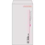 【既製品】長3(120x235mm)（〒枠あり）