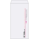 【既製品】長3(120x235mm)（〒枠なし）