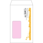 【オリジナル封筒】角8窓付き(119x197mm)（〒枠なし）